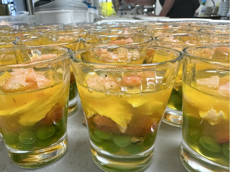 Verrines apéritives