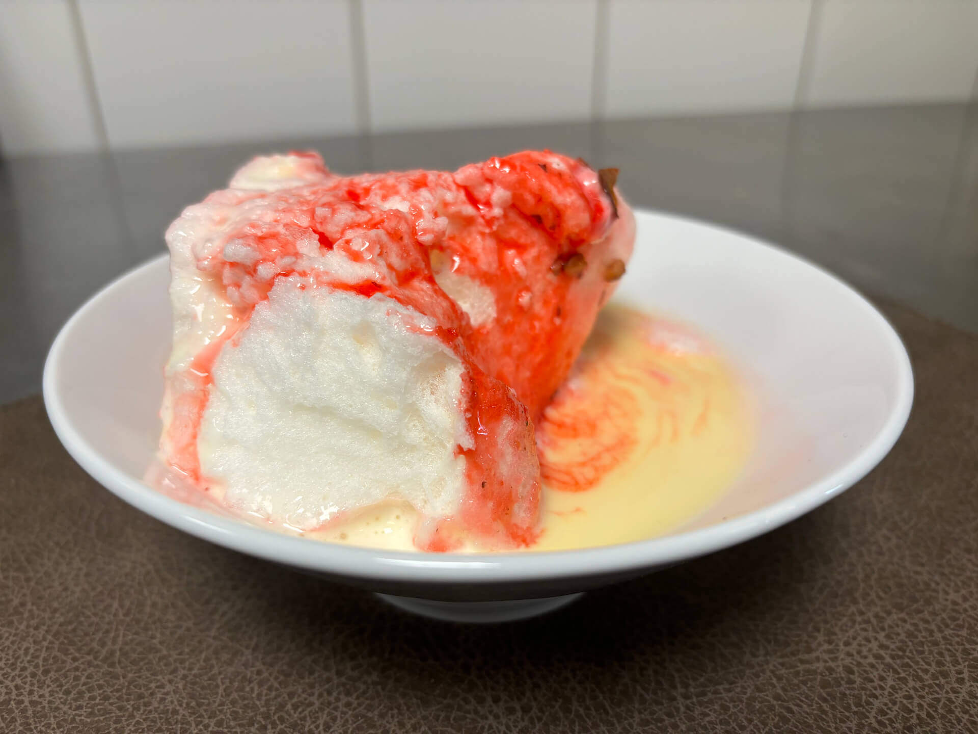 Île flottante maison